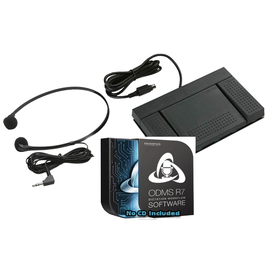 Olympus DS-2600DT Digital Dictation and Transcription Kit (DS-2600 AS-2400)