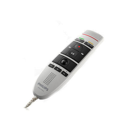 Philips LFH3200 SpeechMike III Pro (Push Button Operation) USB Professional PC-Dictation Microphone