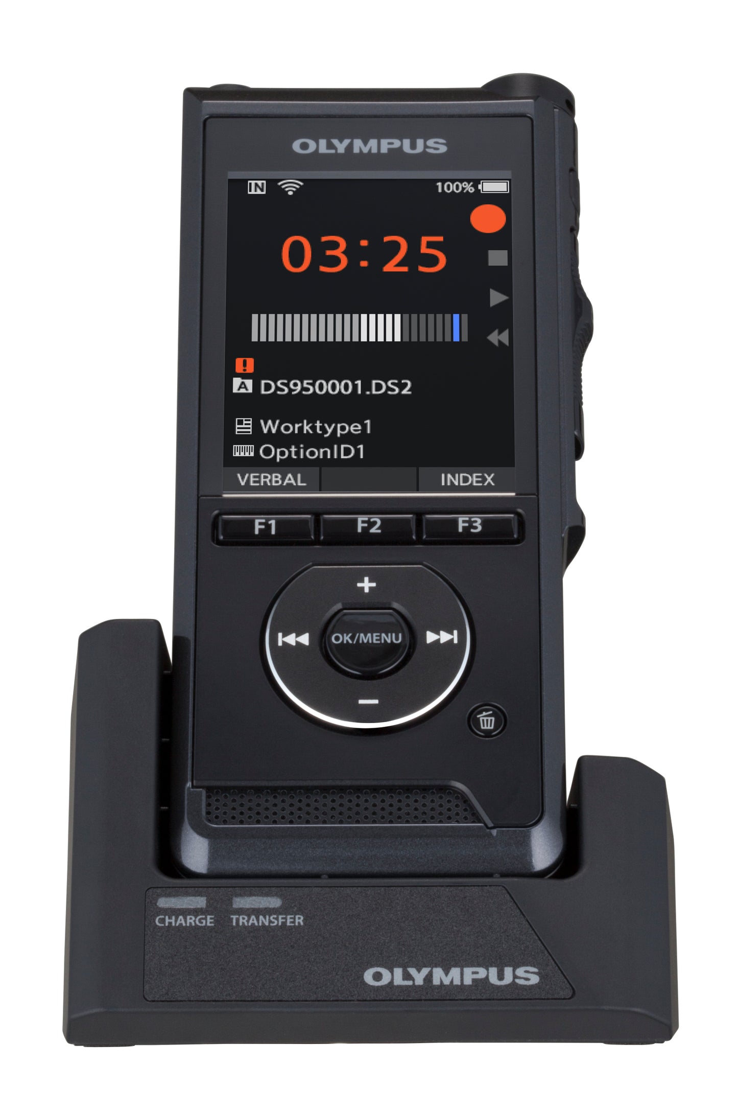 Olympus DS-9500 Professional Digital Voice Recorder with AS-9000 Transcription Kit