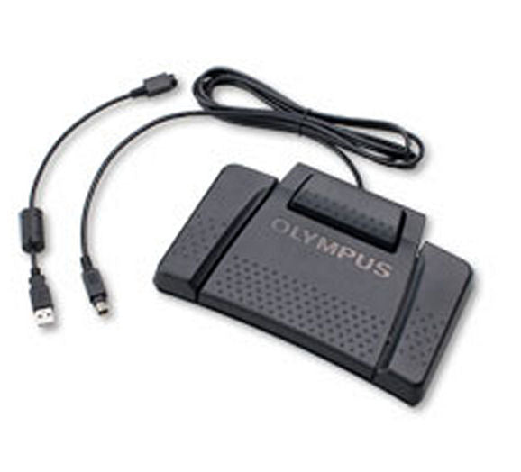 Olympus RS31 Foot Switch for Professional Dictation Systems and USB PC Connection