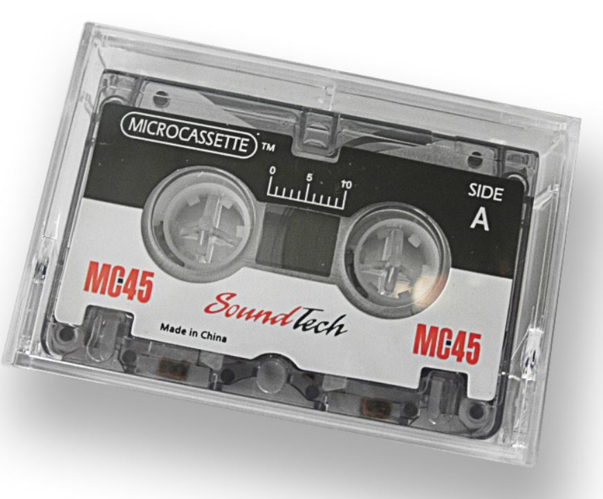 VEC MC45-20 45 Minute Microcassettes 20Pack