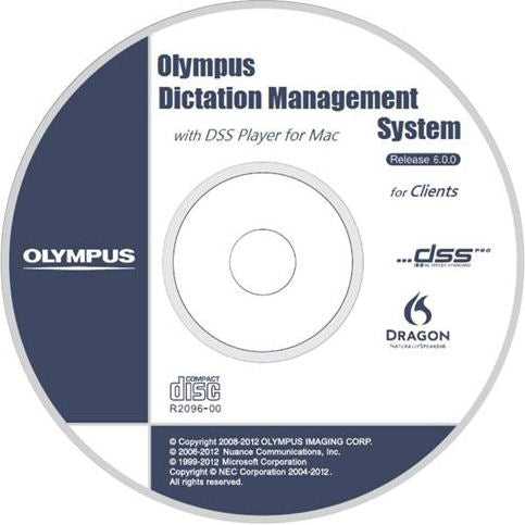 Olympus AS7002 DSS PRO Olympus Transcription Management System (ODMS) R6.4 Module Software and License