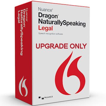 Nuance A589A-XD1-13.0 Dragon Naturally Speaking Legal Version 13 Upgrade from Professional 11 and 12 - Upgrade Only