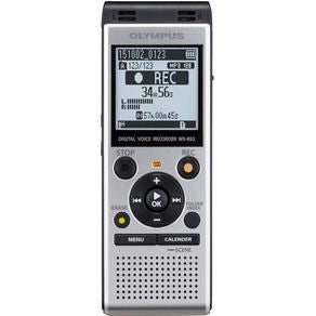 Olympus WS-852 4GB Expandable Digital Voice Recorder with Large LCD Screen and Speaker