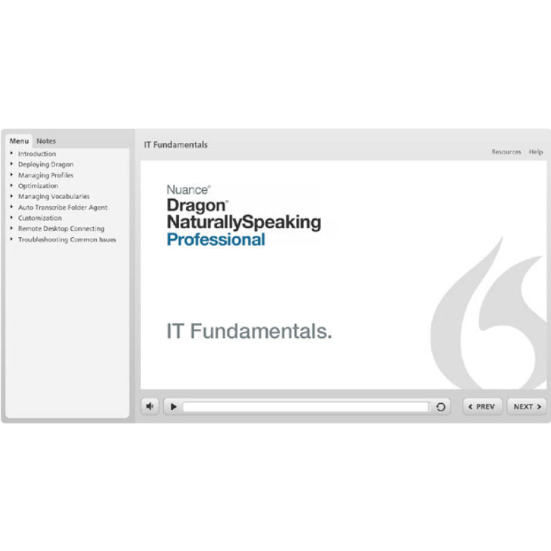 Nuane TRN-DRAG-31 Dragon Enterprise IT Fundamentals Training