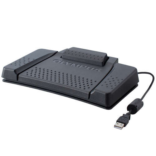 Olympus RS31H Foot Switch for Professional Dictation Systems and USB PC Connection