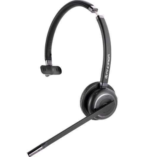 Andrea Communications C1-1030600-1 (WNC-2100) Wireless Bluetooth Noise Canceling Monaural Headset