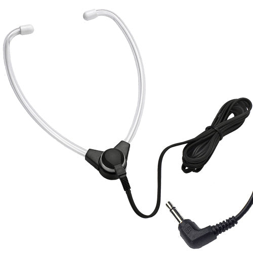 VEC SH-50-RA Hinged-Stetho Headset with 5ft. Cord and 3.5mm Right Angle Plug