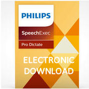Philips LFH4401/01 SpeechExec Pro Version 10.6 Dictate Software Download License