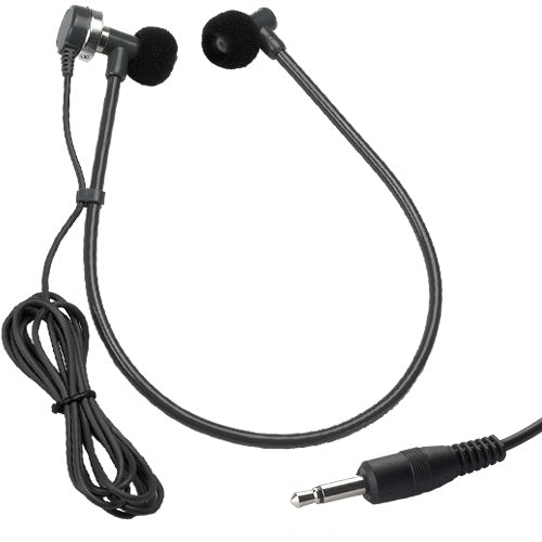 VEC DH-50-L Under Chin U Style Headset with 10ft. Cord and 3.5mm Straight Plug