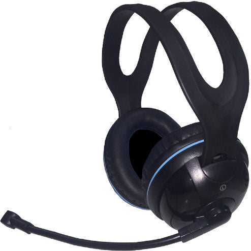 Andrea Communications C1-1032000-1 (NC-455VM) USB Over-Ear Stereo USB Headset with In-line Volume and Mute Controls