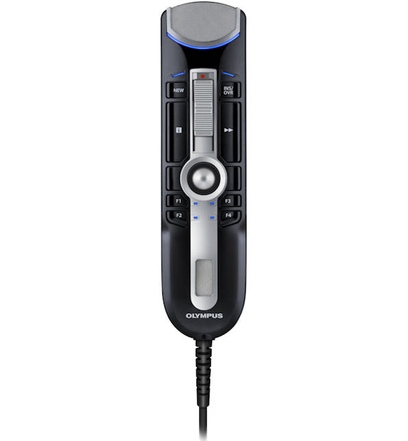 Olympus RM-4110S RecMic II USB Professional PC-Dictation Microphone with Slide Switch Operation - V741005BE000