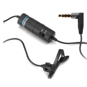 VEC TCM100A Tie-Clip Microphone With 2.5mm Plug