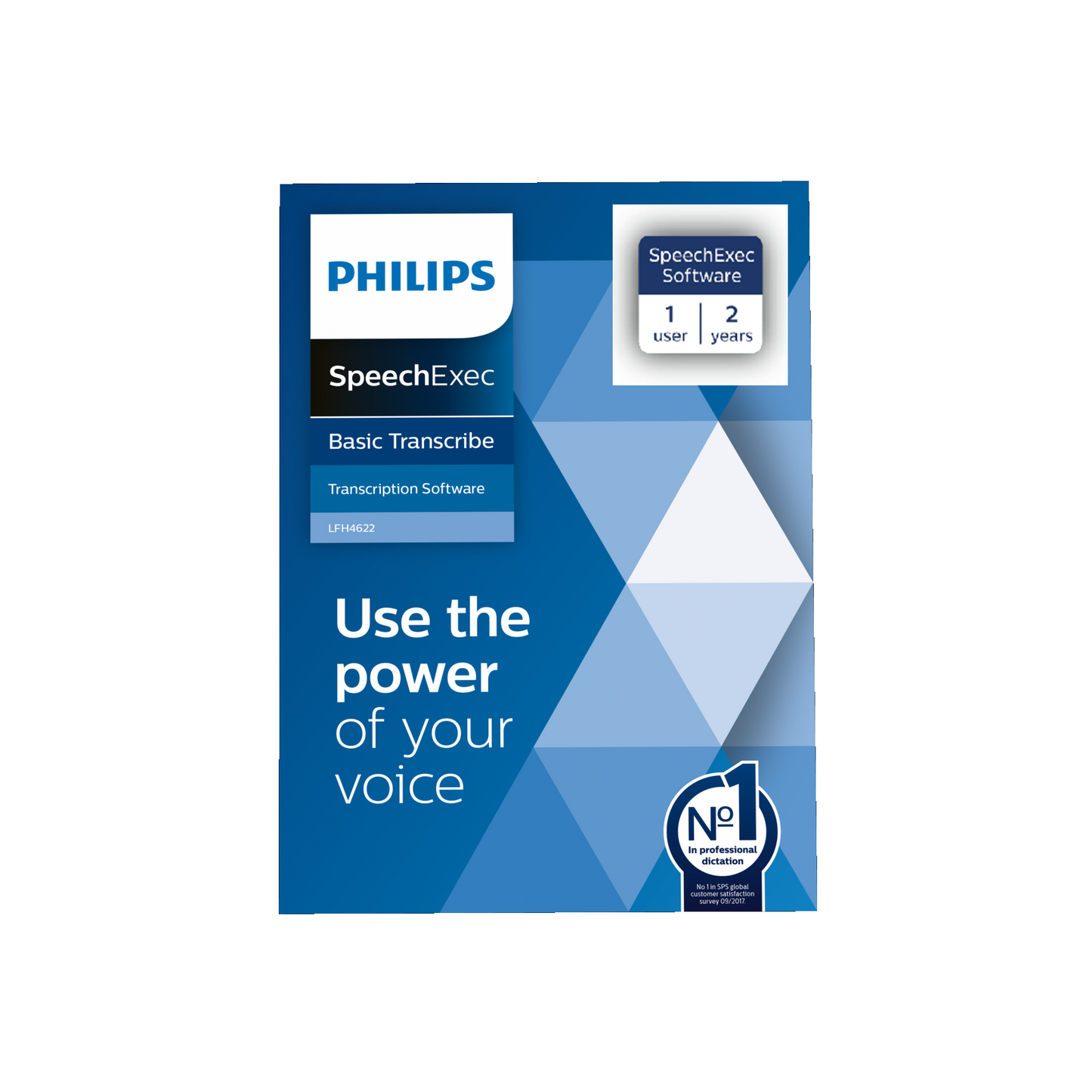 Philips LFH4622/30 SpeechExec Transcribe 2 year Subscription Software Version 11.5