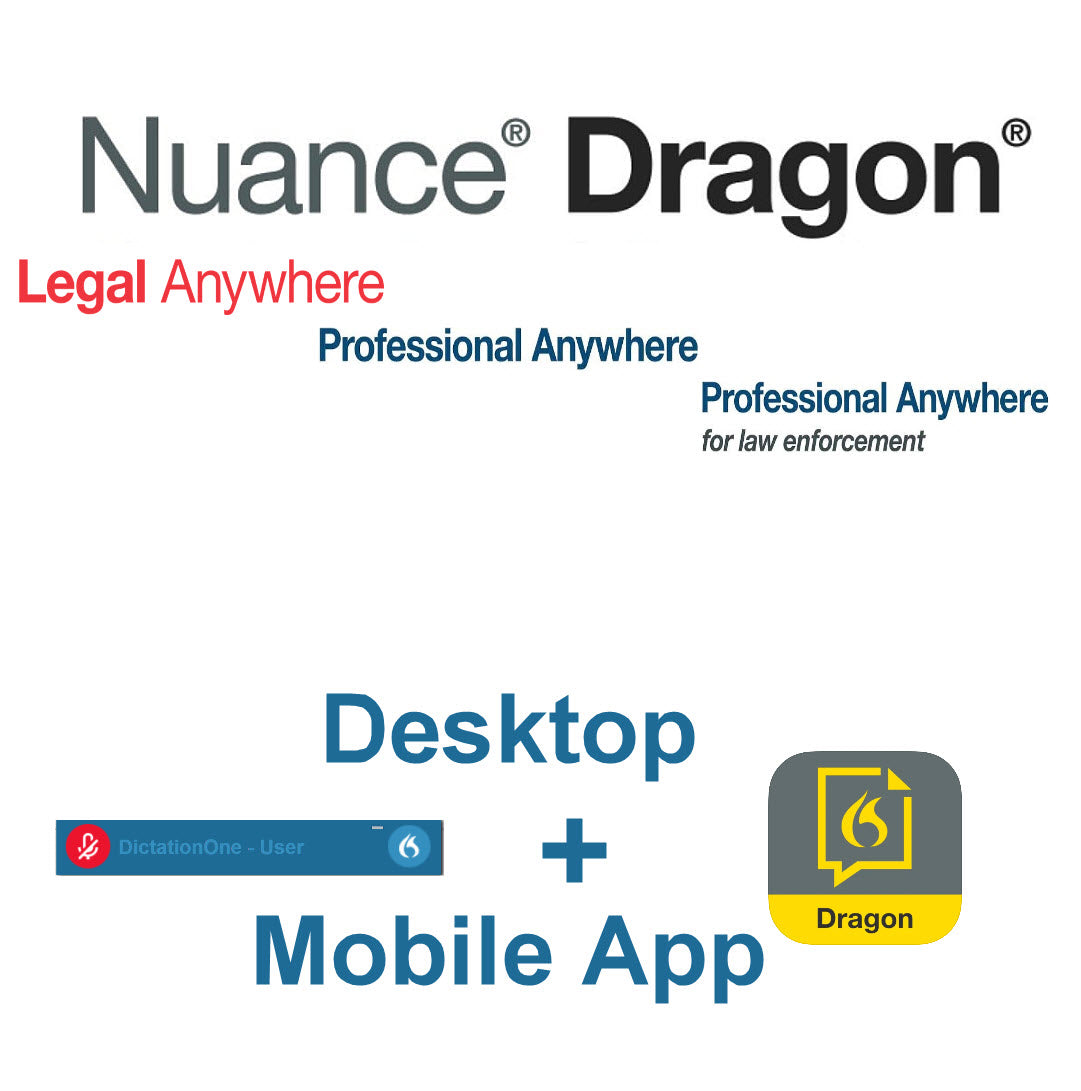 Nuance DAI Implementation, Training & Setup for first time user for Dragon Pro/Legal/Law Enforcement, Hosted Service