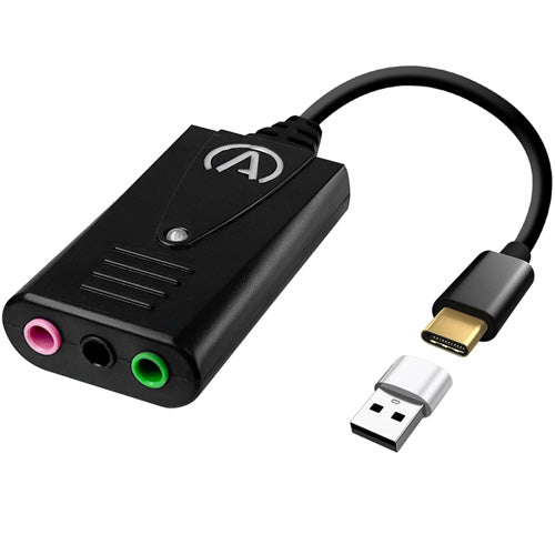 Andrea Communications C1-1032600-1 USB-C External Digital Sound Card