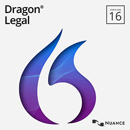 Nuance DL09A-G00-16.0 Dragon Legal 16 Speech Recognition Software - Electronic Download