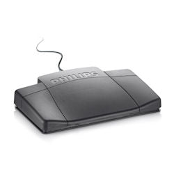 Philips LFH2320 Foot Control 2320 3-Pedal International-Style Foot Control for Digital Systems