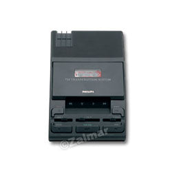 Philips LFH0710T Desktop 710 Analog Mini Cassette Transcription System with Earphones, Foot Control and Power Supply