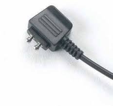 VEC DP-3.5ADP Adapter that converts a 3.5mm jack to a 2 prong Dictaphone connector