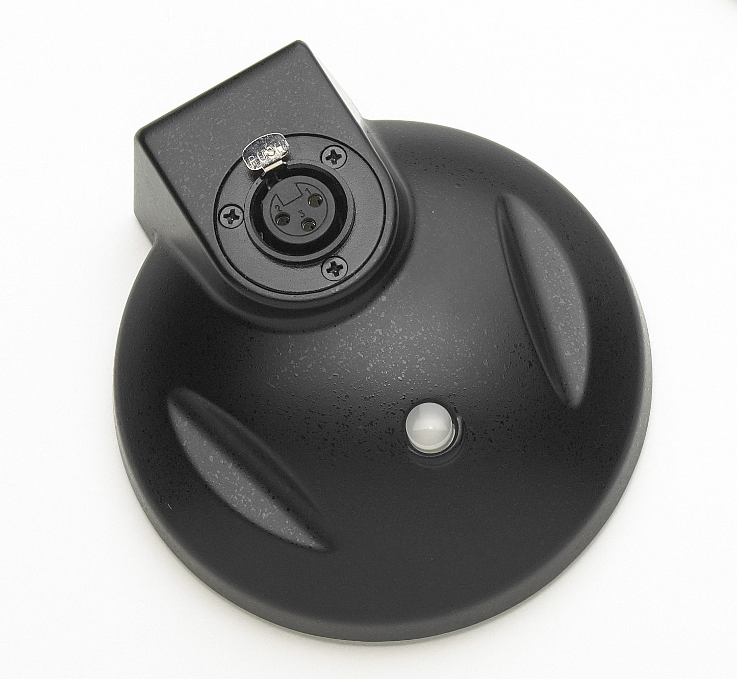 VEC GN-BWS-XLR Weighted XLR base model with an illuminated "Push to Mute" switch