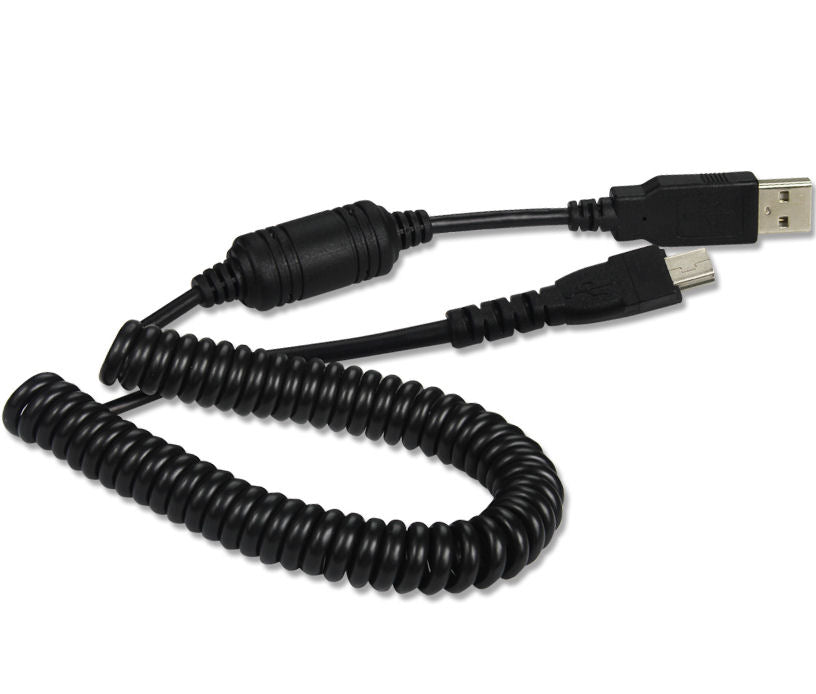Recorders.com 8 ft. USB Coiled Cord Cable Kit for PowerMic 4