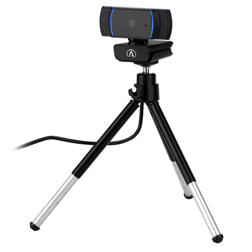 Andrea C1-1033000-1 W-300AF Full 1080P USB Webcam with Auto Focus, Built in Microphone, and Desktop Tripod
