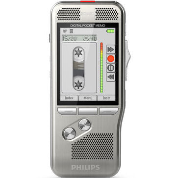 Philips DPM8000-Kit Digital Pocket Memo with  Foot Control (3.5 mm Connection)