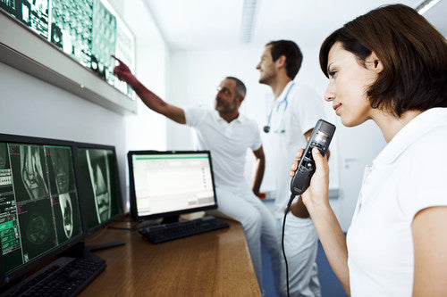 Philips LFH3500 SpeechMike Premium with USB Precision Microphone - Push Button Operation