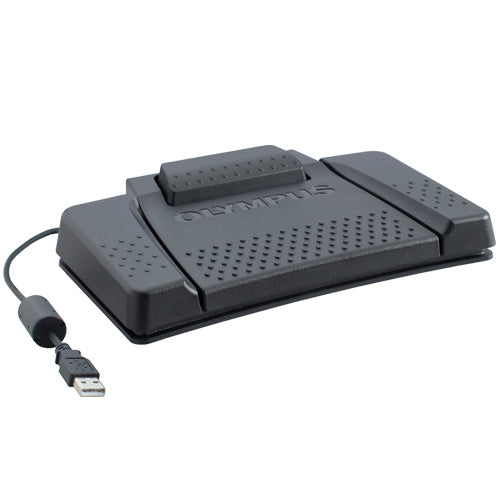 Olympus RS31H Foot Switch for Professional Dictation Systems and USB PC Connection