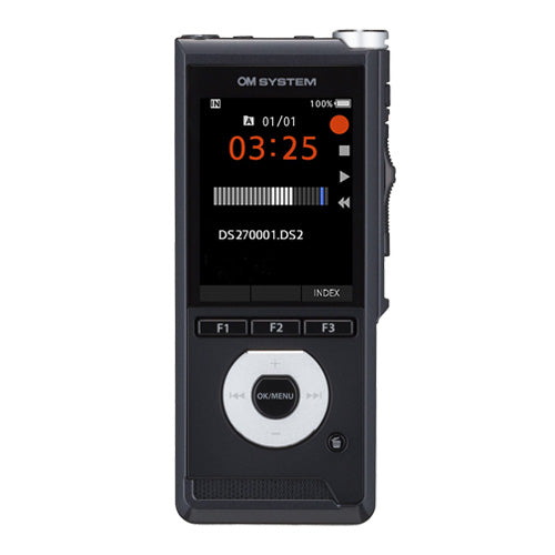 OM System DS-2700 Expandable 2GB Digital Voice Recorder with Slideswitch Operation and ODMS R8 Software