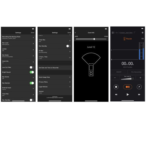 OM System LS-P5 Linear PCM Voice Recorder With Bluetooth