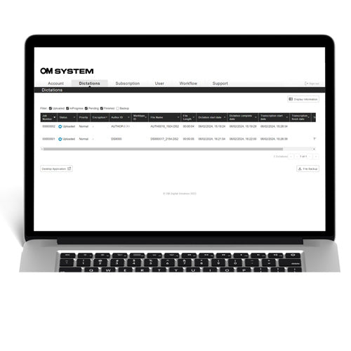OM System ODMS-CLOUD 12 Month Subscription License for Author or Typist