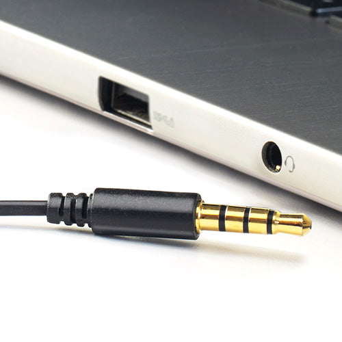 VEC CM-2000 Boundary Desktop Conference Microphone with Playback Speaker and TRRS 3.5mm Plug