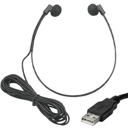 VEC SP-USB Spectra USB Transcription Headsets with Digital Sound Quality and Volume Control