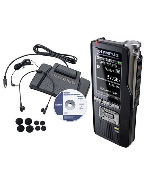 Olympus DS-3500DT Digital Dictation & Transcription Starter Kit