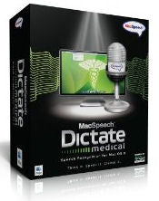 MacSpeech Dictate T309A-X00-1.5  Medical Speech Recognition Software for Mac OS X with High Quality Headsets Microphone