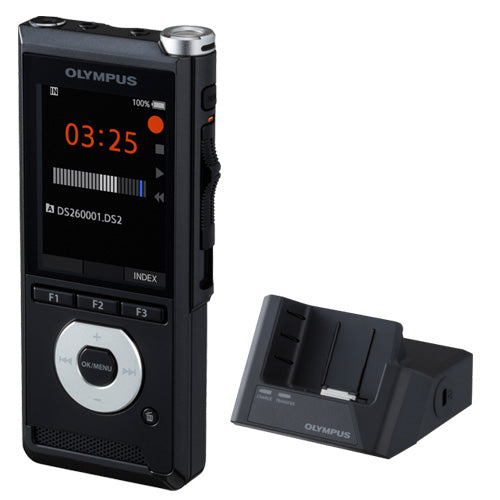 Olympus DS-2600C Slideswitch Digital Voice Recorder with CR-21 Cradle