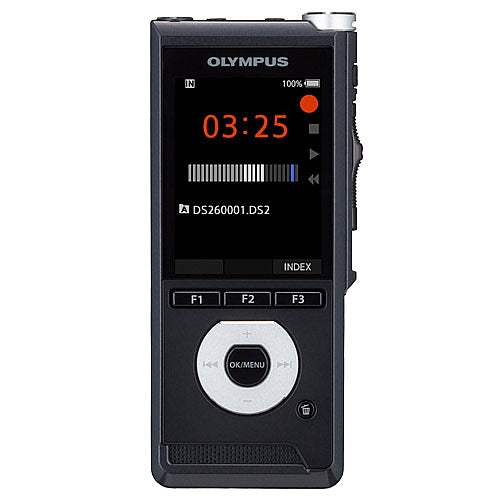 Olympus DS-2600 Expandable 2GB Digital Voice Recorder with Slideswitch Operation - CERTIFIED REFURBISHED