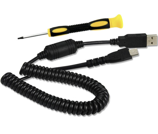 Recorders.com 8 ft. USB Coiled Cord Cable Kit for PowerMic 4