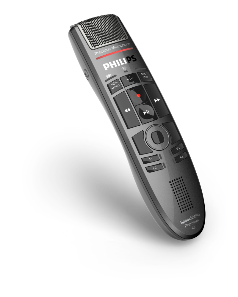 Philips SpeechMike Premium Air SMP4000 side view