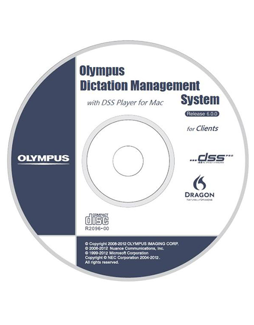 Olympus AS-7001 ODMS Dictation Module Software