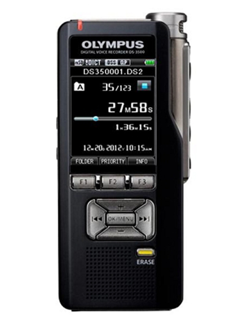 Olympus DS-3500 Stereo and Dictation Recorder