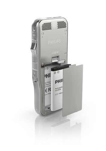 Philips rechargeable lithium ion battery